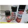 Image 3 : caulking, brake cleaner, battery cleaner and tire cleaner