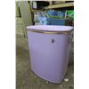 Image 1 : vintage purple laundry hamper