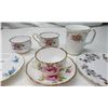 Image 2 : 7 “Royal Albert” Orphans – Petit Point, American Beauty, Tranquility, Forget Me Not, Lorraine