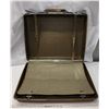 Image 6 : “Samsonite” Hard Sided Suitcase – grey-brown 20x16x6 inch + 4 Brass, 1 From Israel