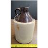 Image 1 : 1Gal Stoneware Jug odd 2.5" top - Nice Condition