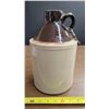 Image 3 : 1Gal Stoneware Jug odd 2.5" top - Nice Condition