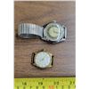 Image 2 : (2) Watches Working Felea 17 Jewel Bavonet 17 Jewels Swiss Made