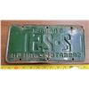 Image 2 : 1956 Saskatchewan License Plate