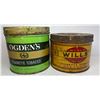 Image 1 : Willis and Ogden Tobacco Tins