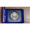 Image 3 : 1974 Specimen Winnipeg Centennial Nickel Dollar. Housed in its original blue case of issue.