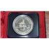 Image 2 : 1975 Specimen Calgary Centennial Silver Dollar. Housed in its original black case of issue.