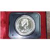 Image 3 : 1975 Specimen Calgary Centennial Silver Dollar. Housed in its original black case of issue.