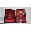 Image 1 : 1973 Double Dollar Specimen Set. 7-coin set includes RCMP Silver Dollar that commemorates the 100th 