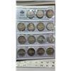 Image 2 : Lot of 15 Canadian Silver Dollars. Includes 1939 Royal Visit, 1950, 1953 NSF, 1957, 1958, 1959, 1960