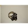 Image 3 : Brutalist Era sterling ring - size 7