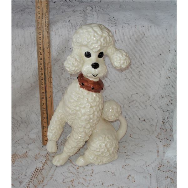 Vintage Poodle Dog Ornament