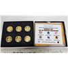 Image 1 : NHL Original Six Bronze Medallions with COA