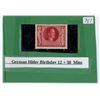 Image 1 : German Hitler birthday, 12+38 - mint