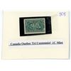 Image 1 : Canadian Quebec Tricentennial, 1 cent stamp - mint