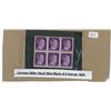 Image 1 : German Hitler head, block of 6 stamps, 6 pfg - mint