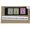 Image 1 : Nazi era eagle and swastika stamps, 16, 30, 40 pfg - mint