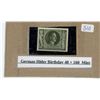 Image 1 : German Hitler birthday stamp, 40+160 - mint