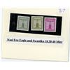 Image 1 : Nazi era eagle and swastika stamps, 16, 30, 40 - mint