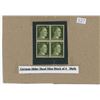 Image 1 : German Hitler head stamps, block of 4 - 30 pfg, mint