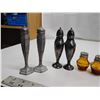 Image 3 : 6 Sets of Various Pewter/Metal S&P Shakers