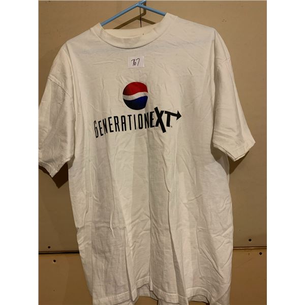 AUTHENTIC PEPSI GENERARION NEXT TSHIRT L