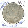 Image 1 : 1921S US Morgan silver dollar