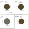 Image 1 : 1926, 1927, 1928, 1929 us one cent