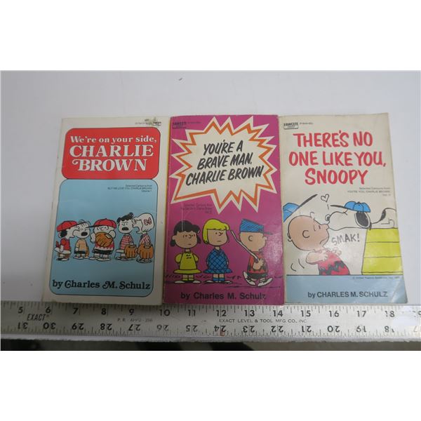 3 Vintage Charlie Brown Comics