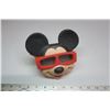 Image 1 : mickey mouse viewmaster 1989 with hollywood mickey reel