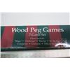 Image 2 : Wood Peg Game Set