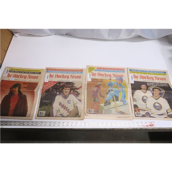 4 The Hokey News Newspapers - Dec 1981 and Jan 1982