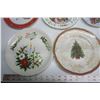 Image 2 : Lot of 7 Decorative Christmas Plates