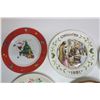 Image 4 : Lot of 7 Decorative Christmas Plates