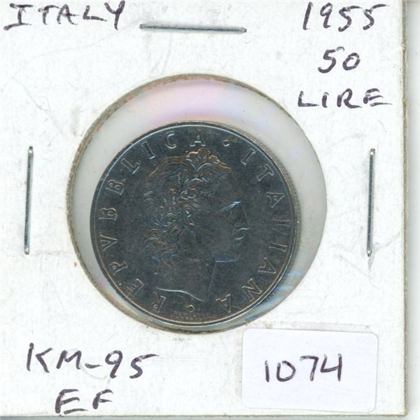 1955 Italian 50 Lire
