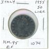 Image 1 : 1955 Italian 50 Lire