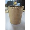 Image 1 : birch bark basket
