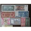 Image 2 : 11 Paper bank notes from Asian Countries