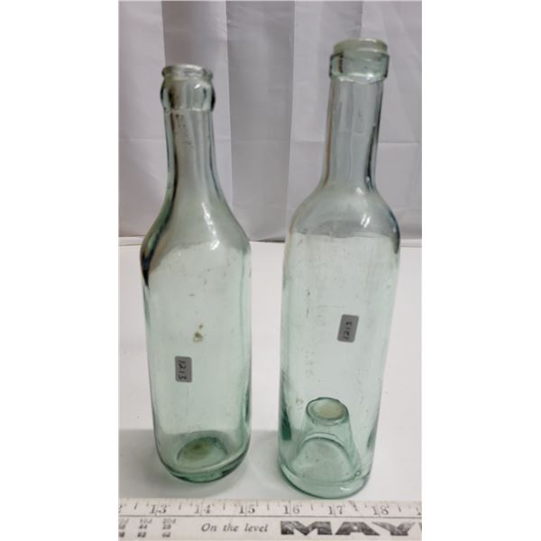 Vintage Glass Bottles (2)