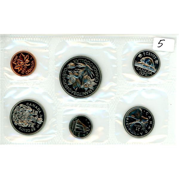 1970 Royal Canadian Mint Uncirculated Proof Set