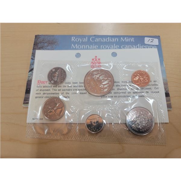 1977 Royal Canadian Mint Uncirculated Proof Set