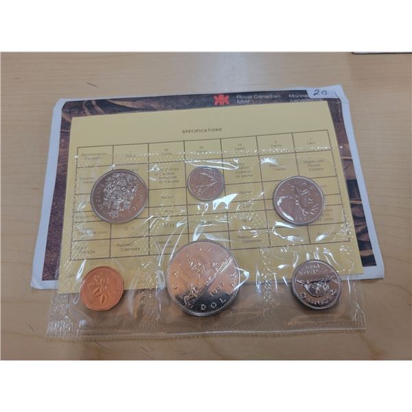 1985 Royal Canadian Mint Uncirculated Proof Set