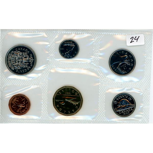 1989 Royal Canadian Mint Uncirculated Proof Set