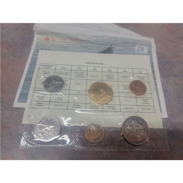 1993 Royal Canadian Mint Uncirculated Proof Set