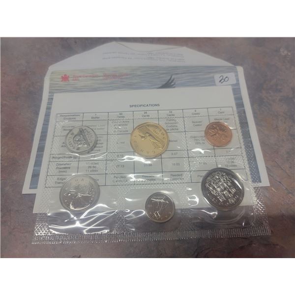 1995 Royal Canadian Mint Uncirculated Proof Set