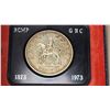 Image 2 : 1873-1973 RCMP Silver dollar, in clam shell case