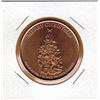 Image 1 : 1 OUNCE COPPER -  .999 FINE -  MERRY CHRISTMAS