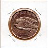 Image 2 : 1 OUNCE COPPER -  .999 FINE - US ST. GAUDENS DESIGN