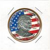 Image 1 : DONALD J. TRUMP PRESIDENTIAL MEDALLION COLOURIZED (Silver Colour)