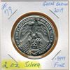 Image 1 : 2019  2 OUNCES SILVER -  .9999 FINE SILVER - GREAT BRITAIN